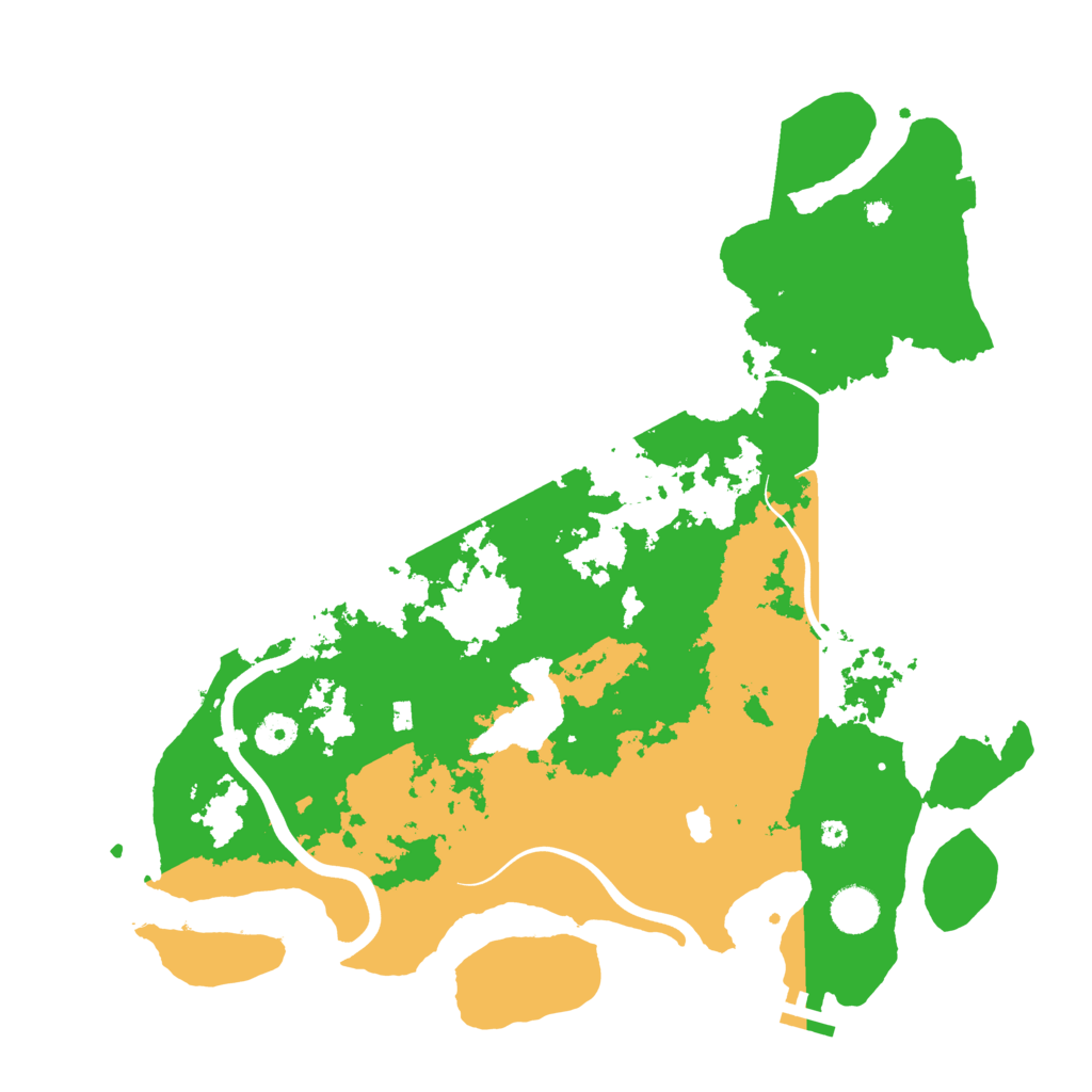 Biome Rust Map: Procedural Map, Size: 4000, Seed: 875100924