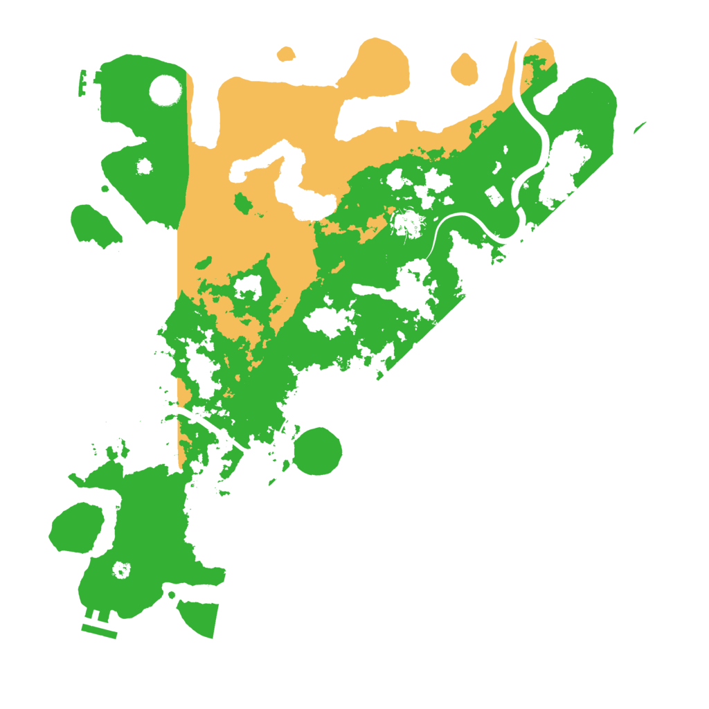 Biome Rust Map: Procedural Map, Size: 4000, Seed: 7922106