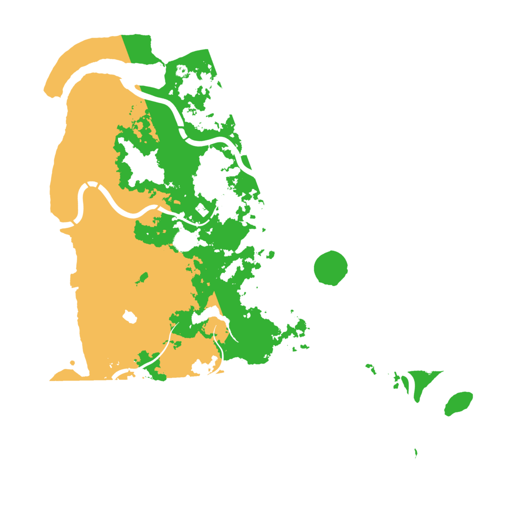 Biome Rust Map: Procedural Map, Size: 4250, Seed: 1962675722