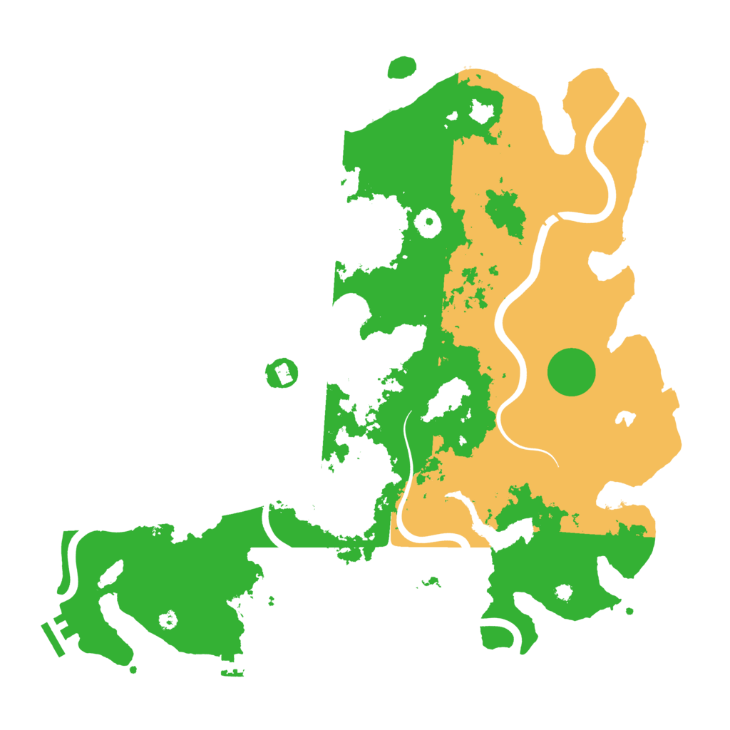 Biome Rust Map: Procedural Map, Size: 4000, Seed: 2082724240