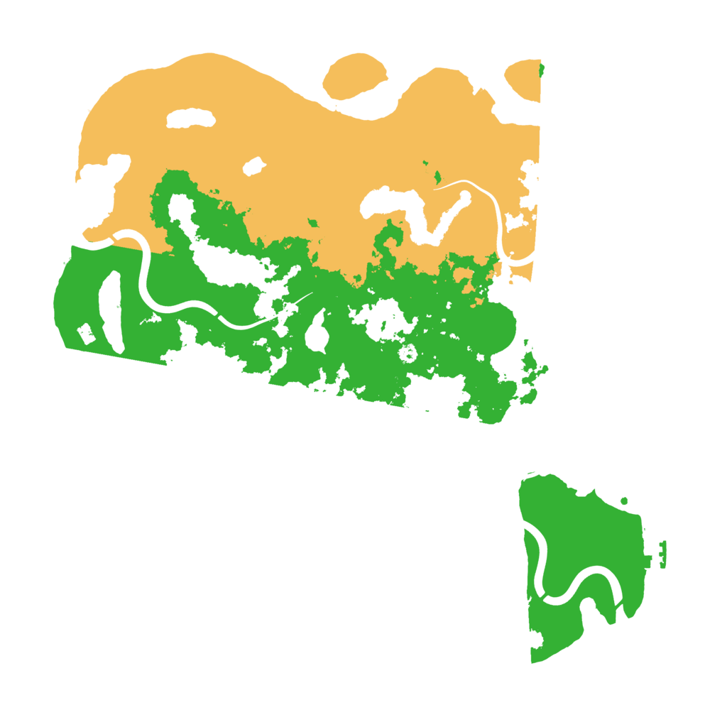 Biome Rust Map: Procedural Map, Size: 4000, Seed: 1842055933