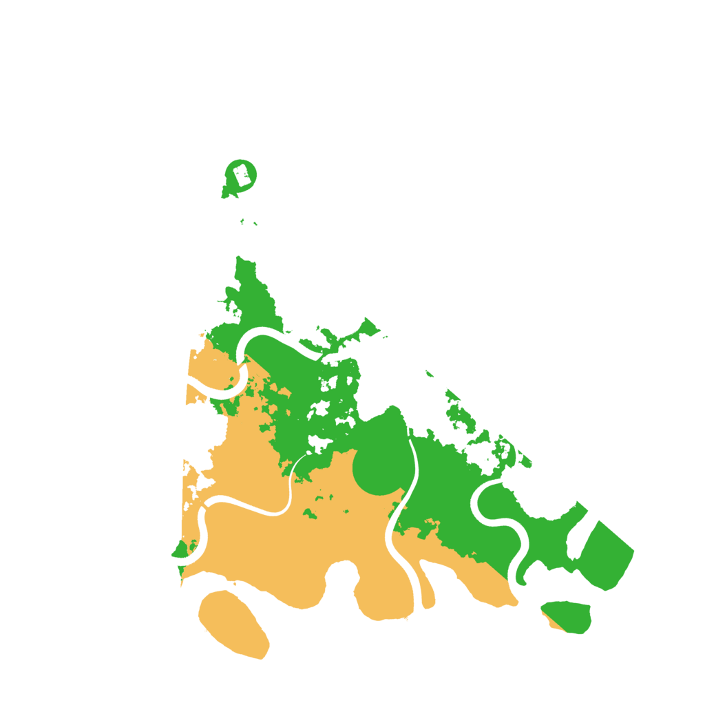 Biome Rust Map: Procedural Map, Size: 3750, Seed: 2096152167
