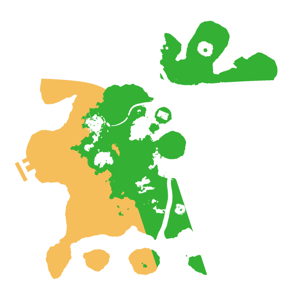 Biome Rust Map: Procedural Map, Size: 3000, Seed: 161119710