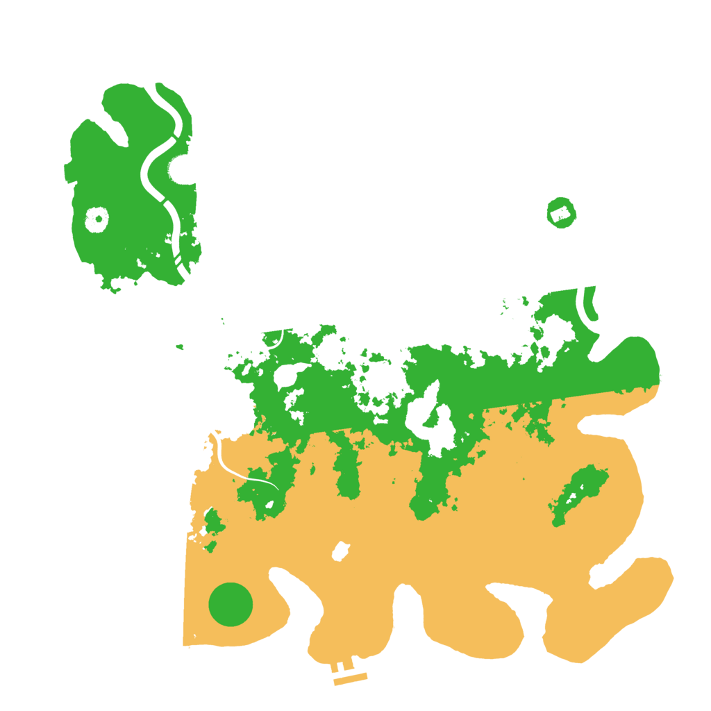 Biome Rust Map: Procedural Map, Size: 4250, Seed: 556318266