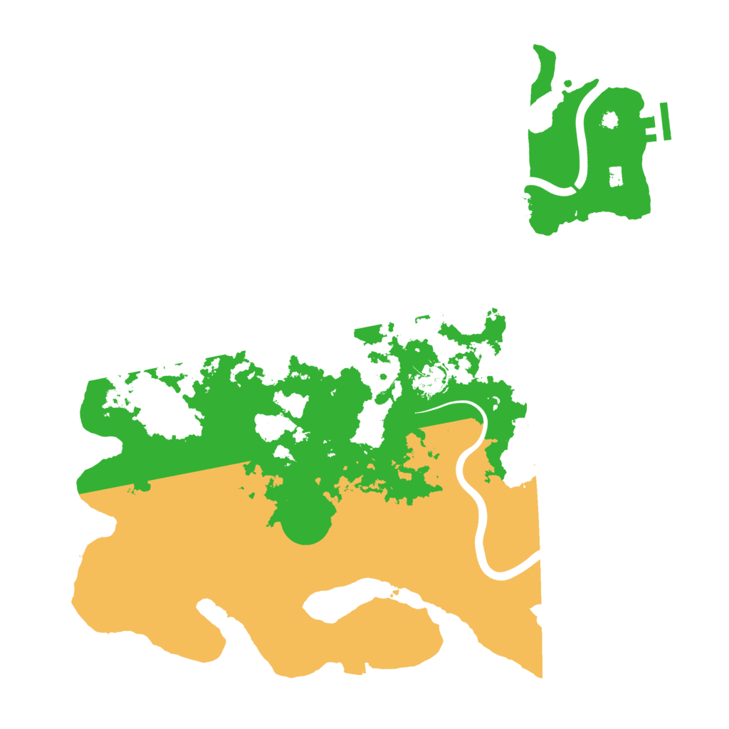 Biome Rust Map: Procedural Map, Size: 3900, Seed: 1173709054