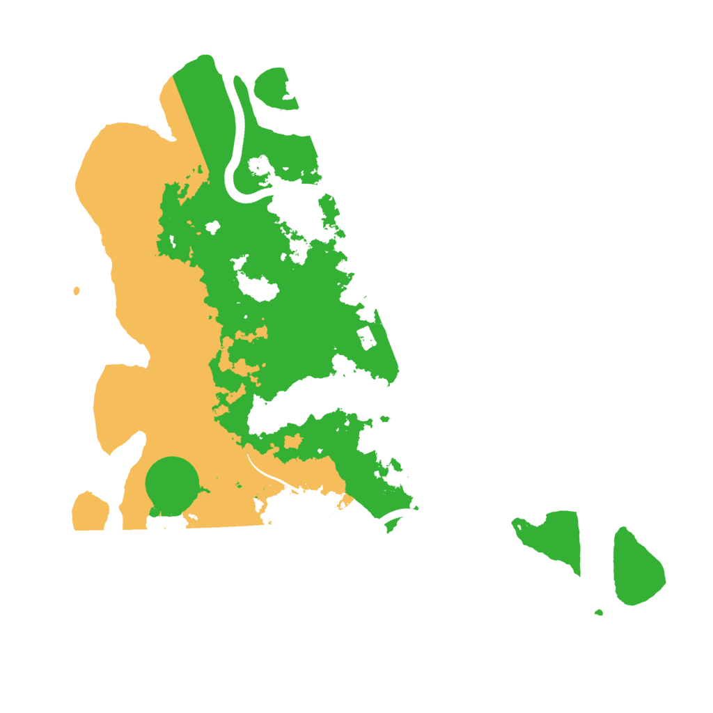 Biome Rust Map: Procedural Map, Size: 3500, Seed: 94126760