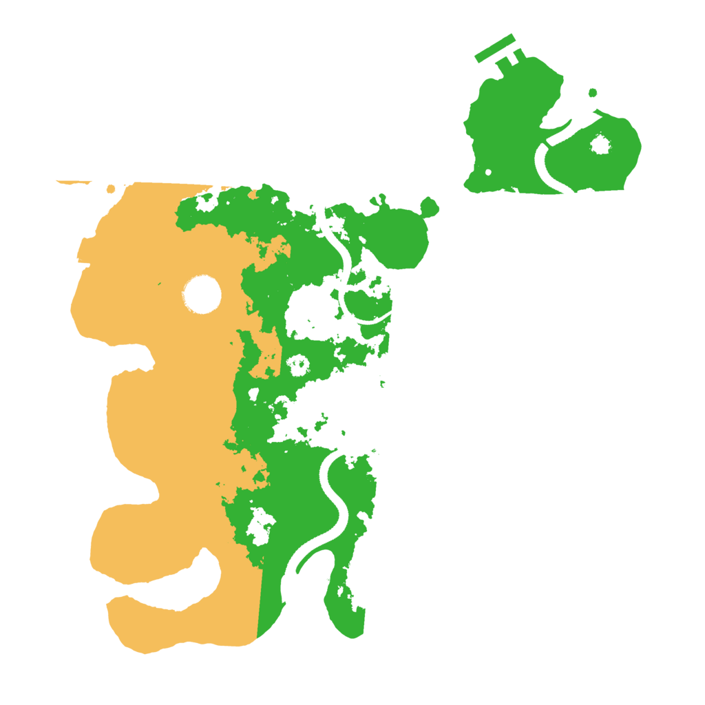 Biome Rust Map: Procedural Map, Size: 3250, Seed: 310494372