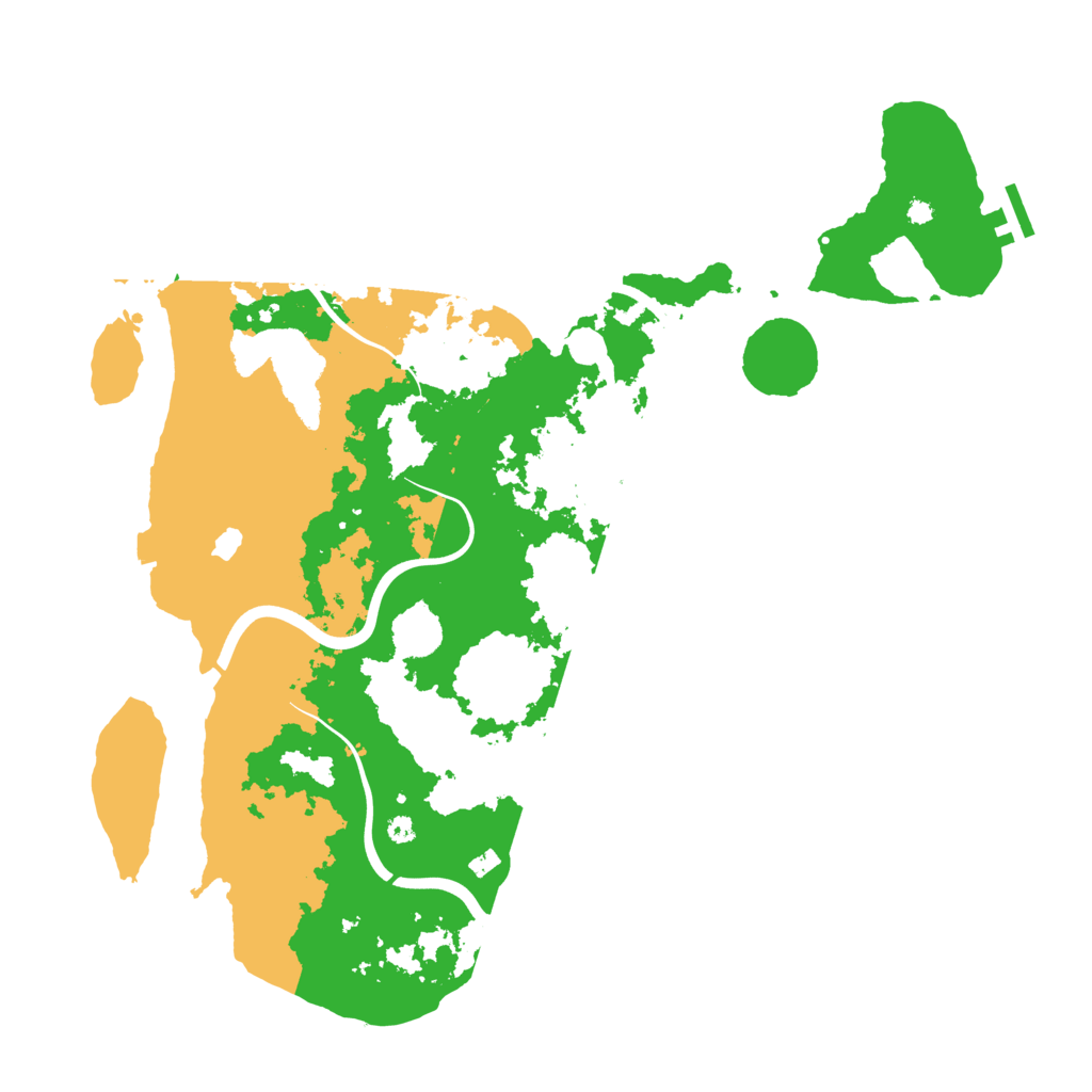 Biome Rust Map: Procedural Map, Size: 4010, Seed: 198774333