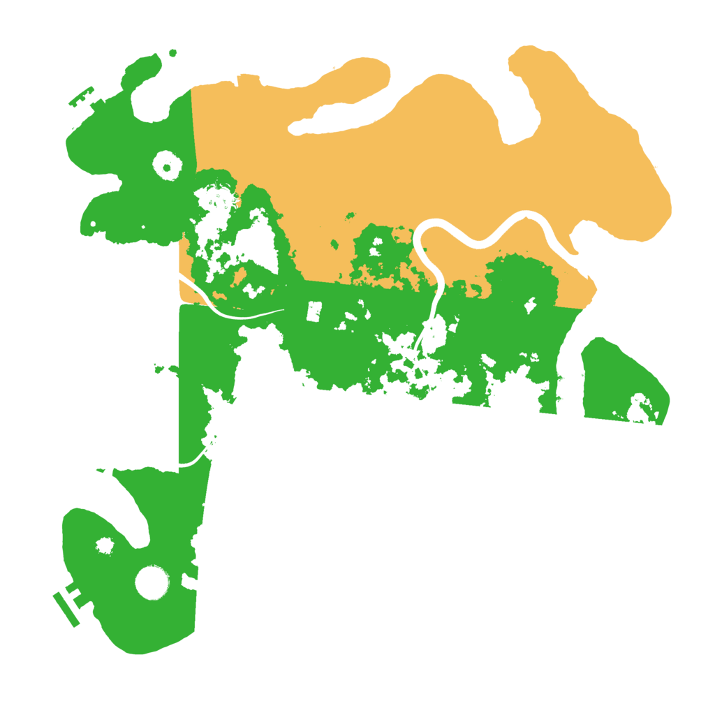 Biome Rust Map: Procedural Map, Size: 3750, Seed: 1081720626