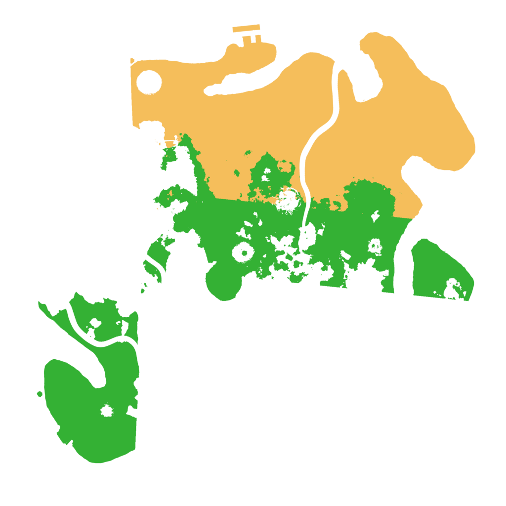 Biome Rust Map: Procedural Map, Size: 3750, Seed: 1081720626