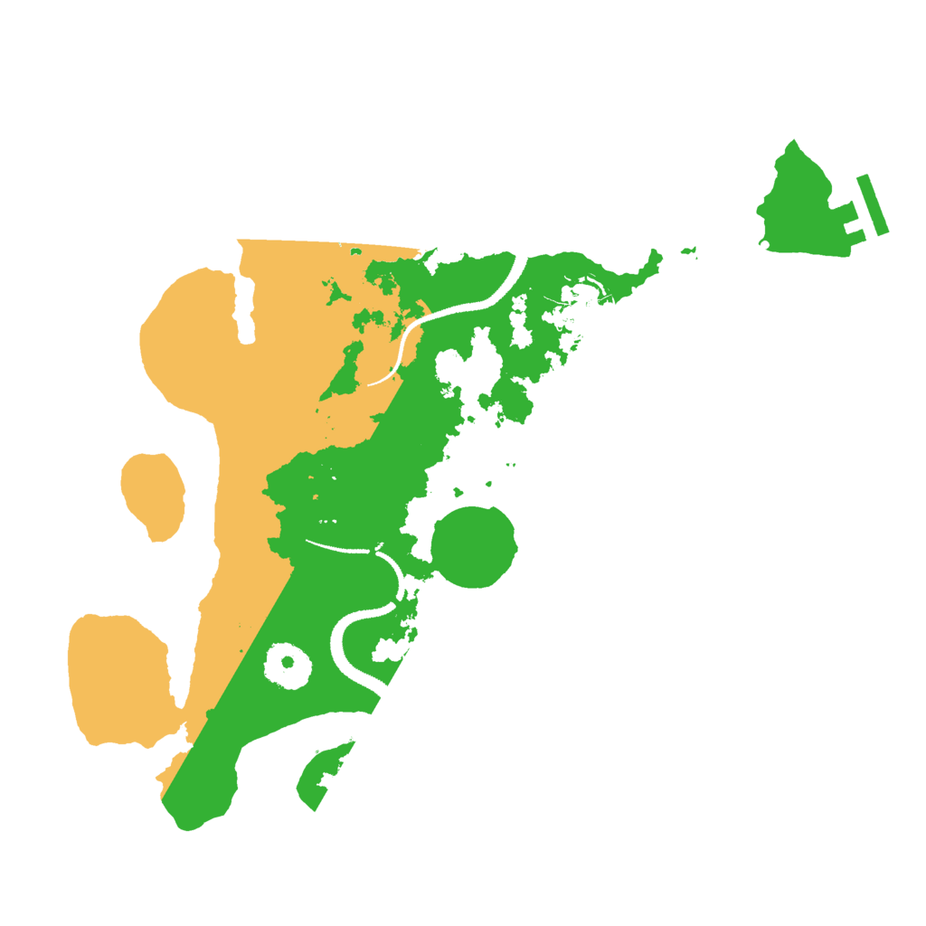 Biome Rust Map: Procedural Map, Size: 3000, Seed: 897646786