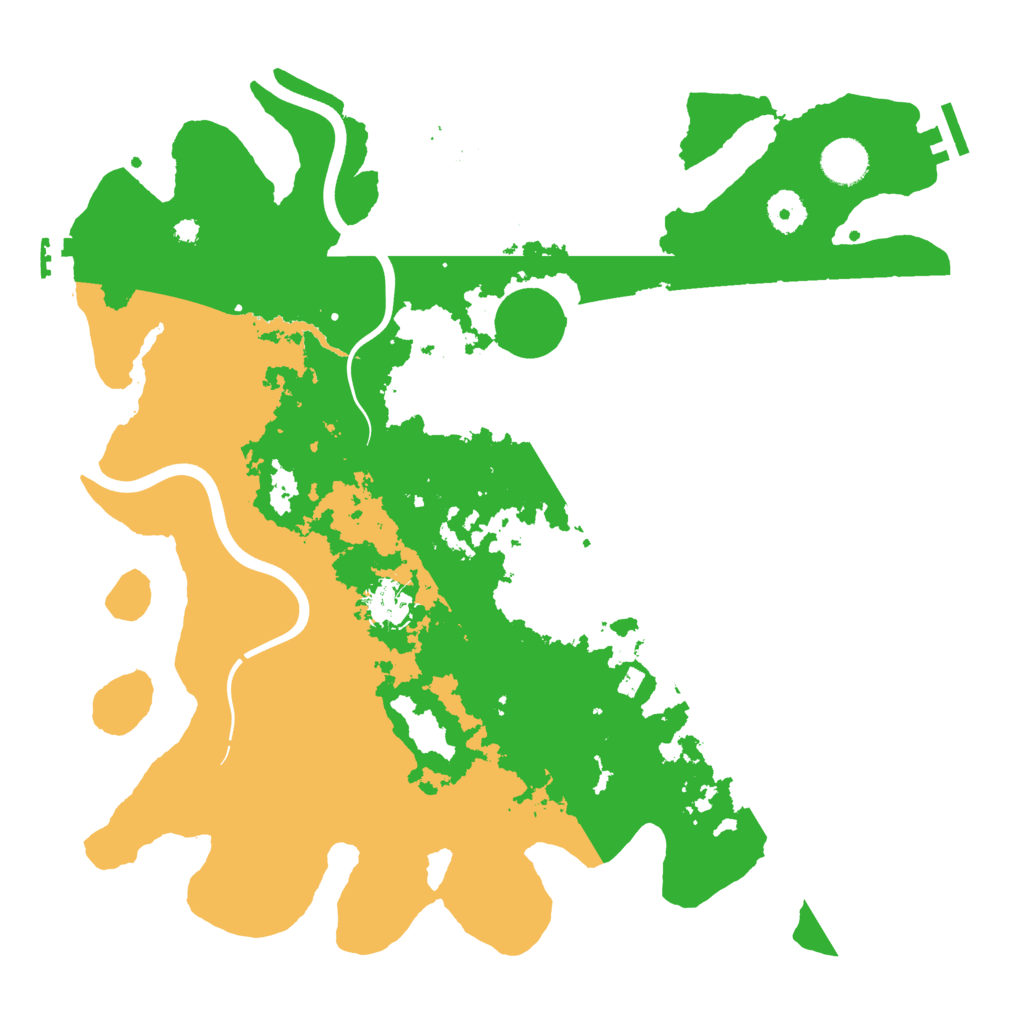 Biome Rust Map: Procedural Map, Size: 3850, Seed: 2634382