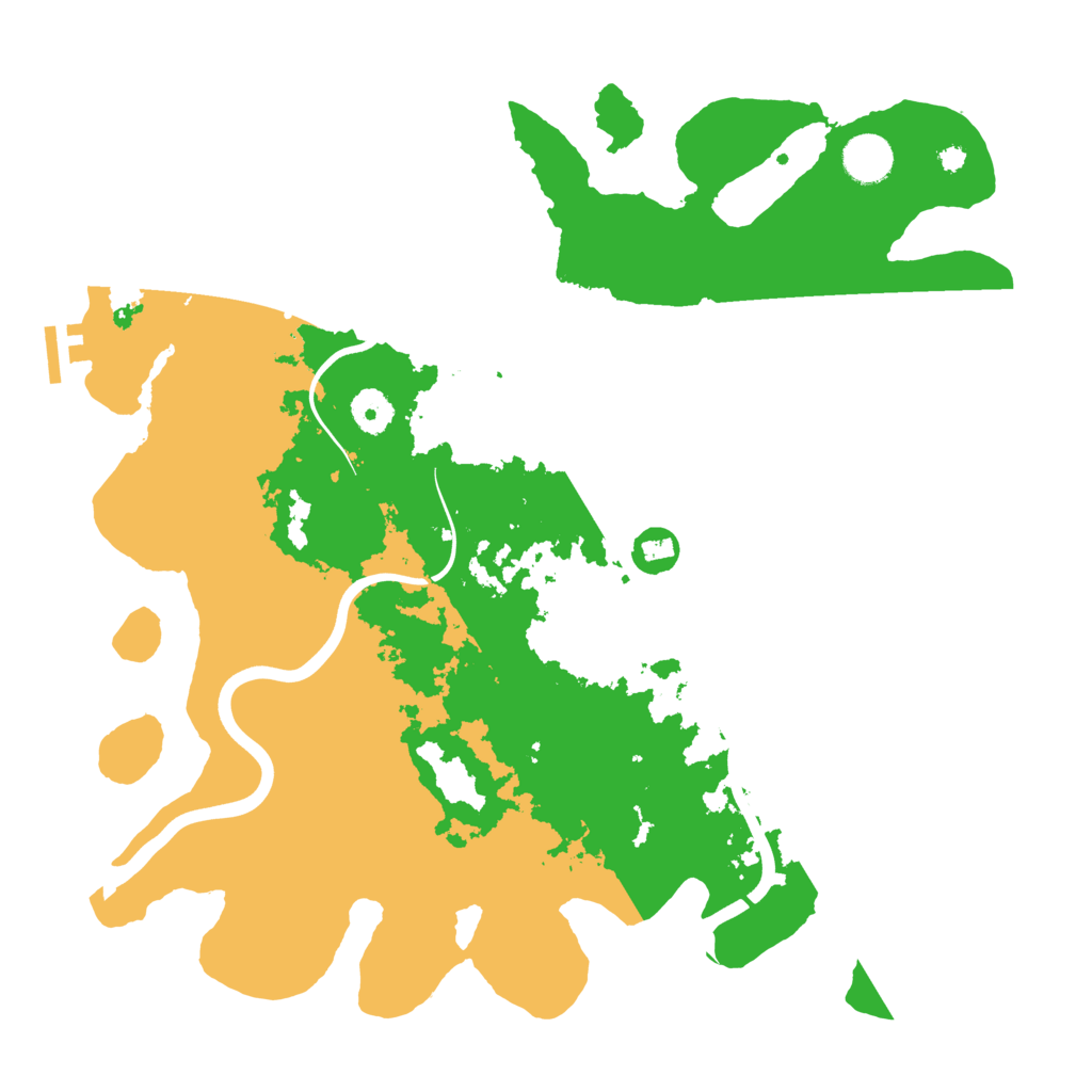 Biome Rust Map: Procedural Map, Size: 3850, Seed: 2634382