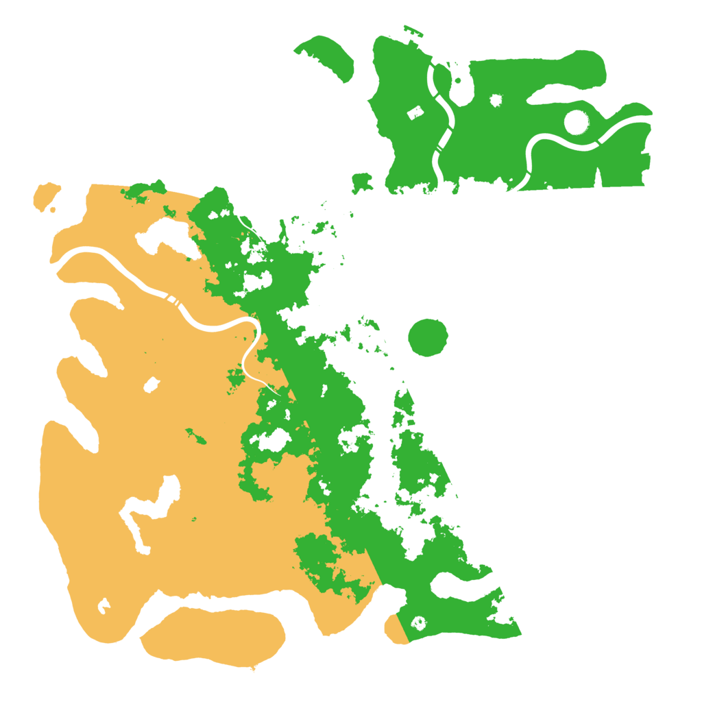 Biome Rust Map: Procedural Map, Size: 5000, Seed: 85337421