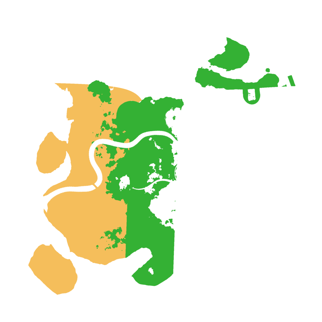 Biome Rust Map: Procedural Map, Size: 3000, Seed: 1907086859