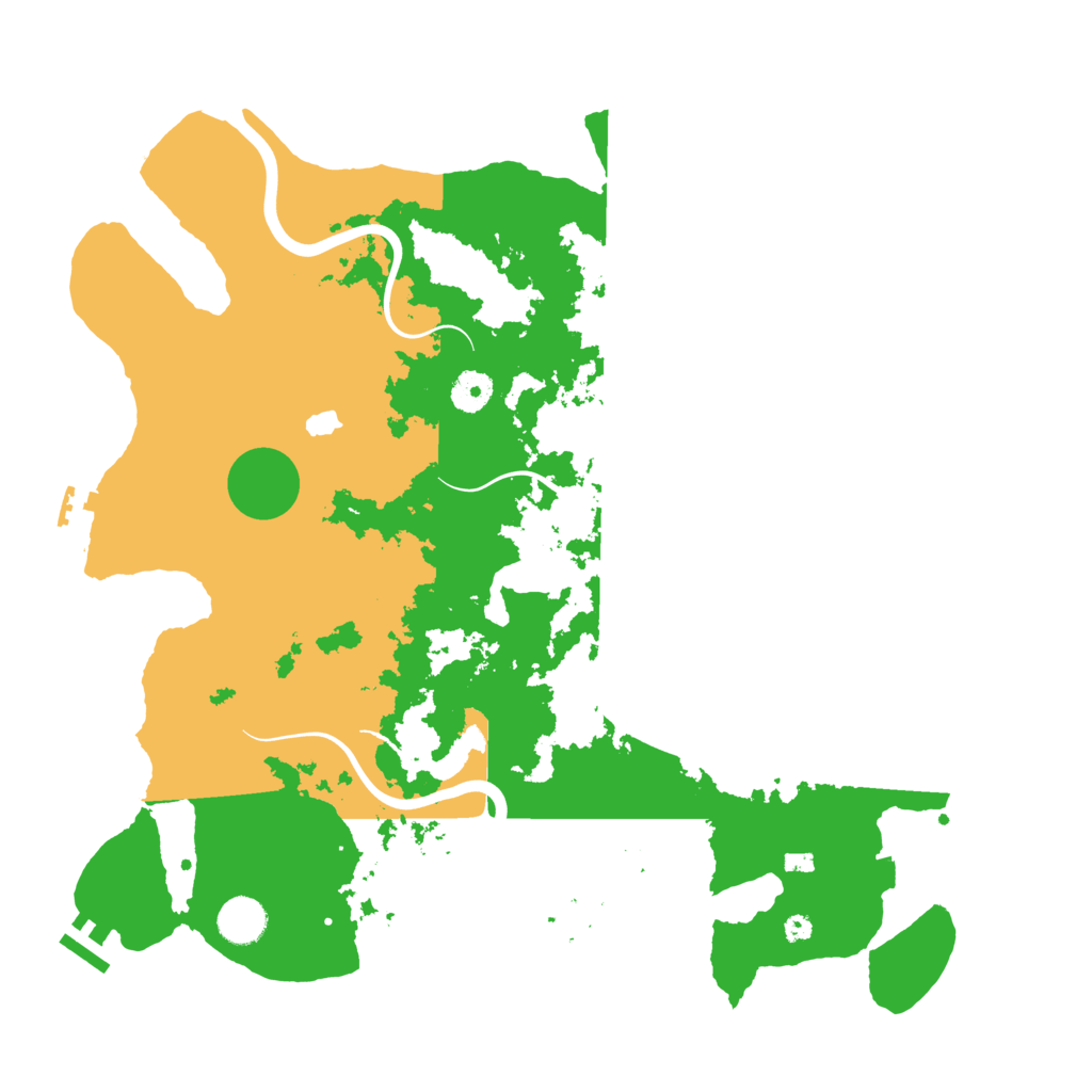 Biome Rust Map: Procedural Map, Size: 4000, Seed: 496040038