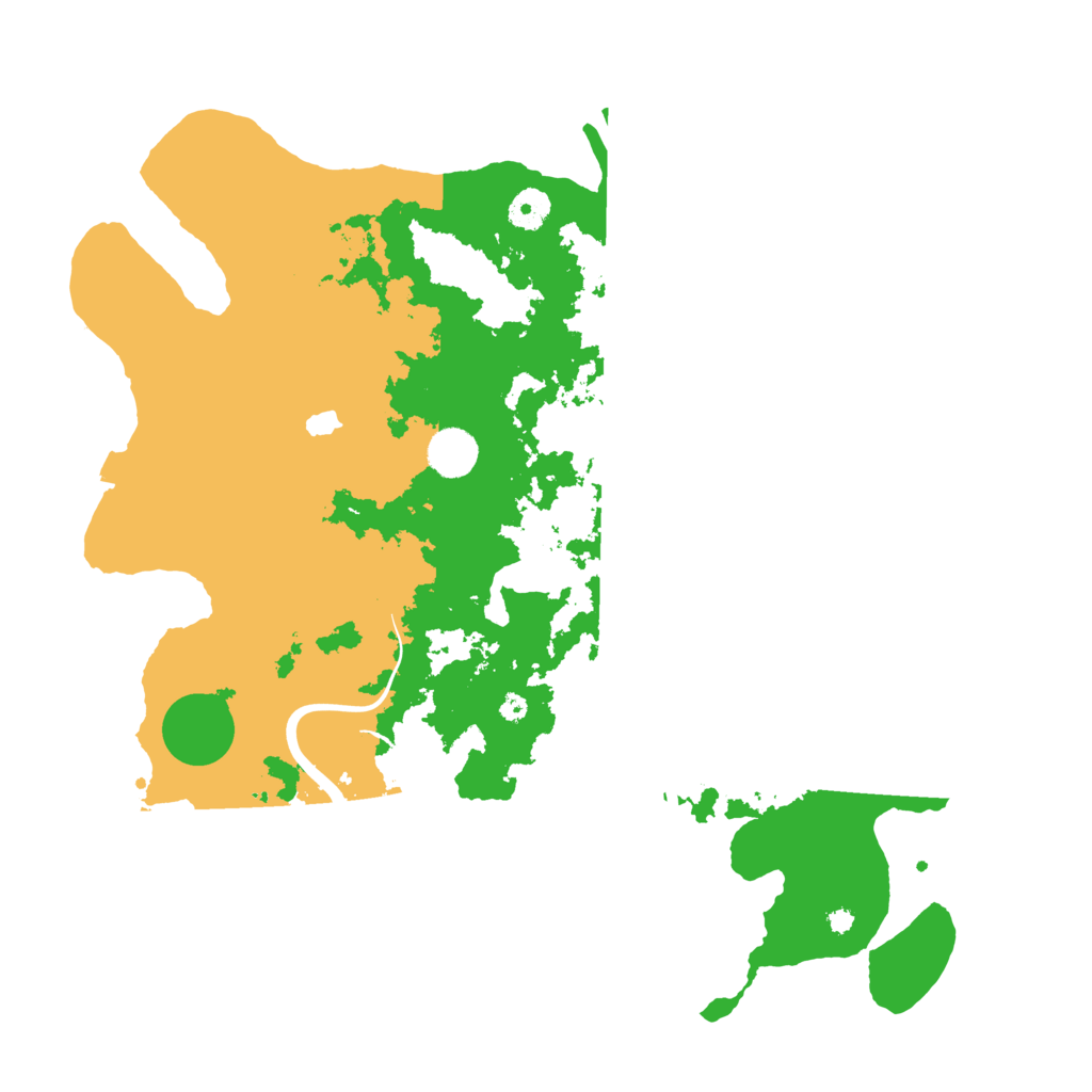 Biome Rust Map: Procedural Map, Size: 4000, Seed: 496040038