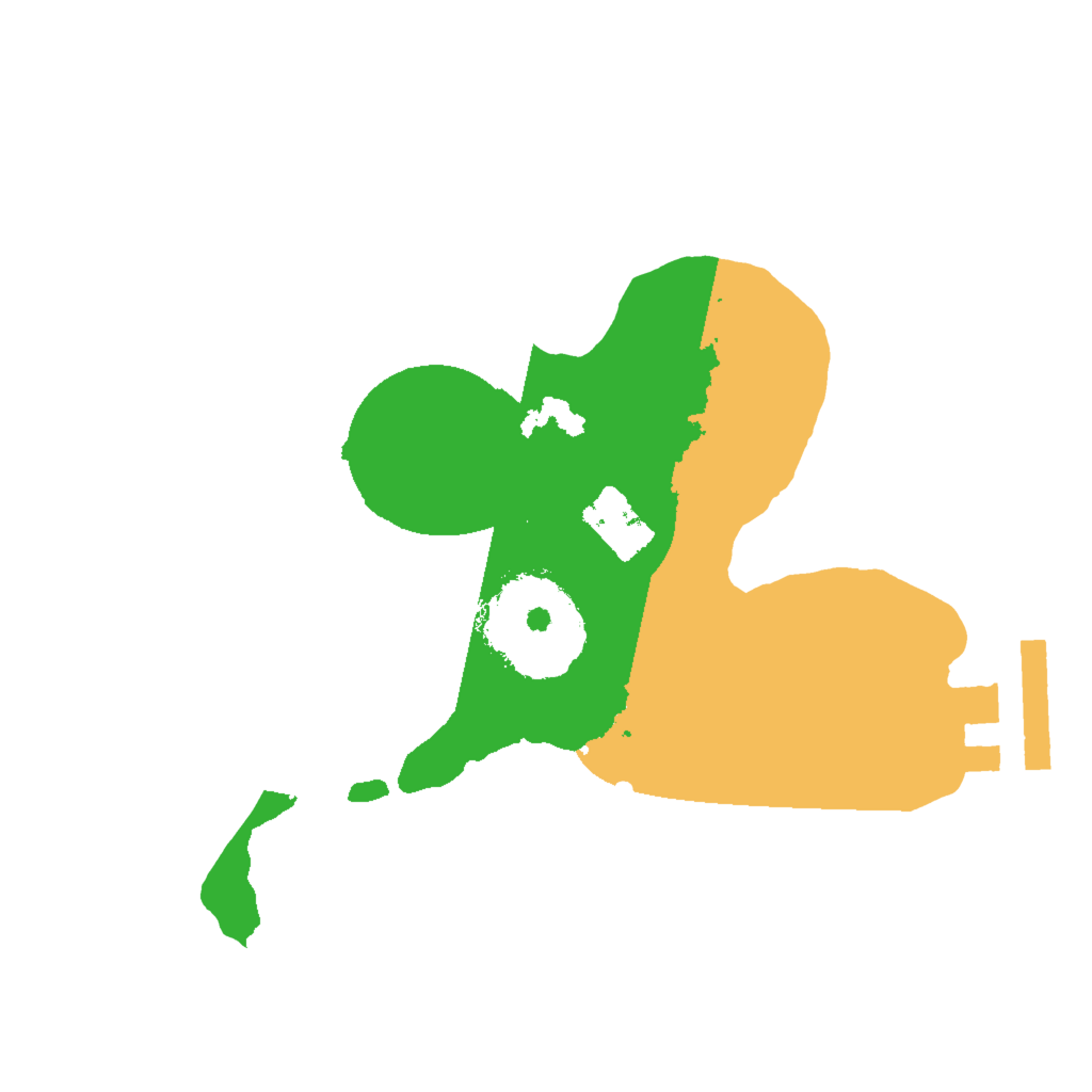 Biome Rust Map: Procedural Map, Size: 1700, Seed: 1496647524