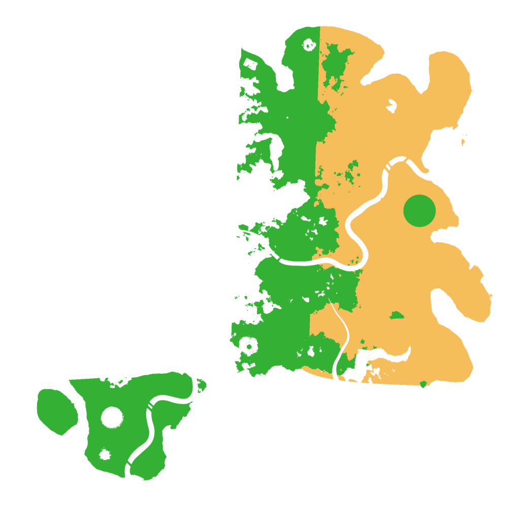 Biome Rust Map: Procedural Map, Size: 4250, Seed: 752534300