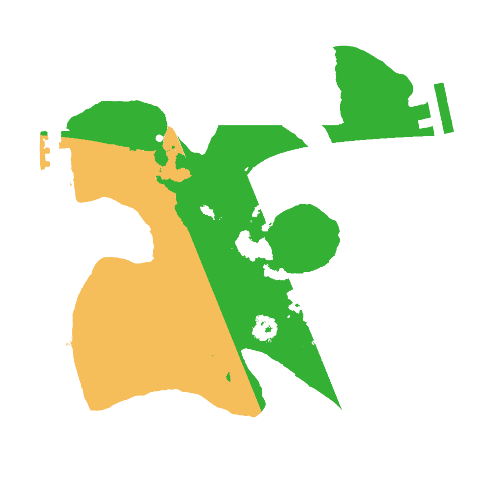 Biome Rust Map: Procedural Map, Size: 2000, Seed: 2584781