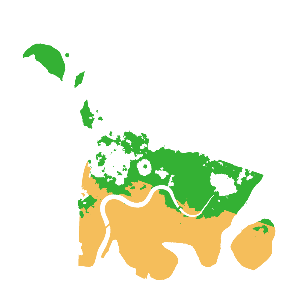 Biome Rust Map: Procedural Map, Size: 3000, Seed: 47192