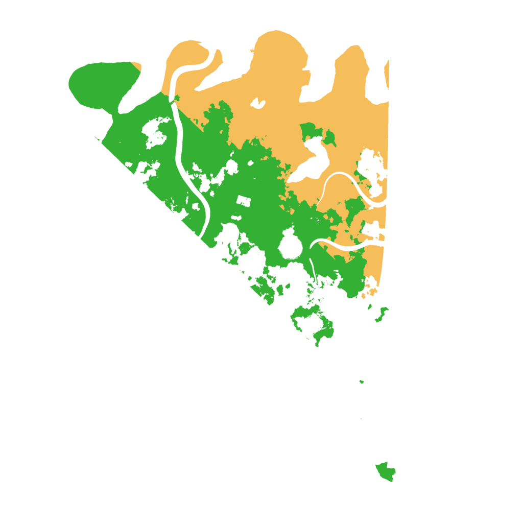 Biome Rust Map: Procedural Map, Size: 4050, Seed: 662192037