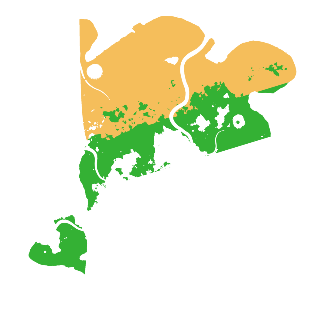 Biome Rust Map: Procedural Map, Size: 3600, Seed: 178