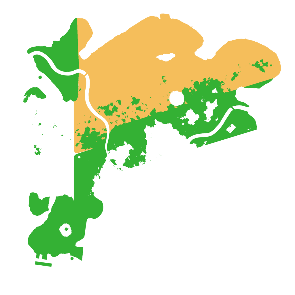 Biome Rust Map: Procedural Map, Size: 3600, Seed: 178