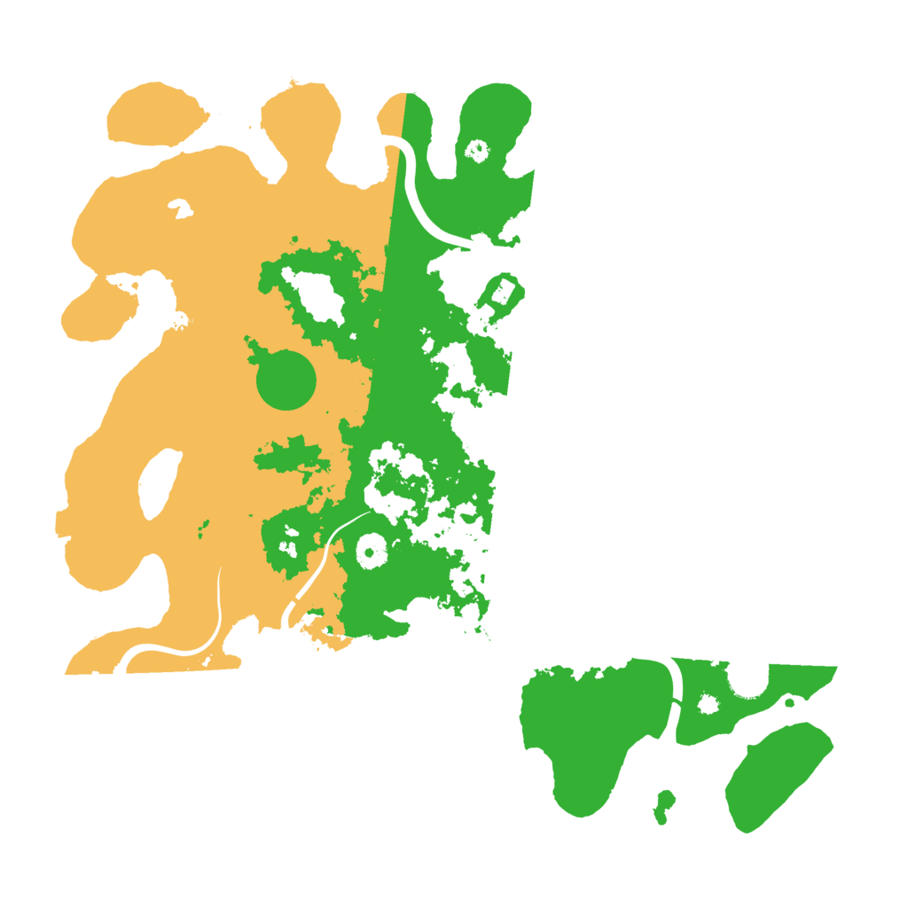 Biome Rust Map: Procedural Map, Size: 4000, Seed: 64512