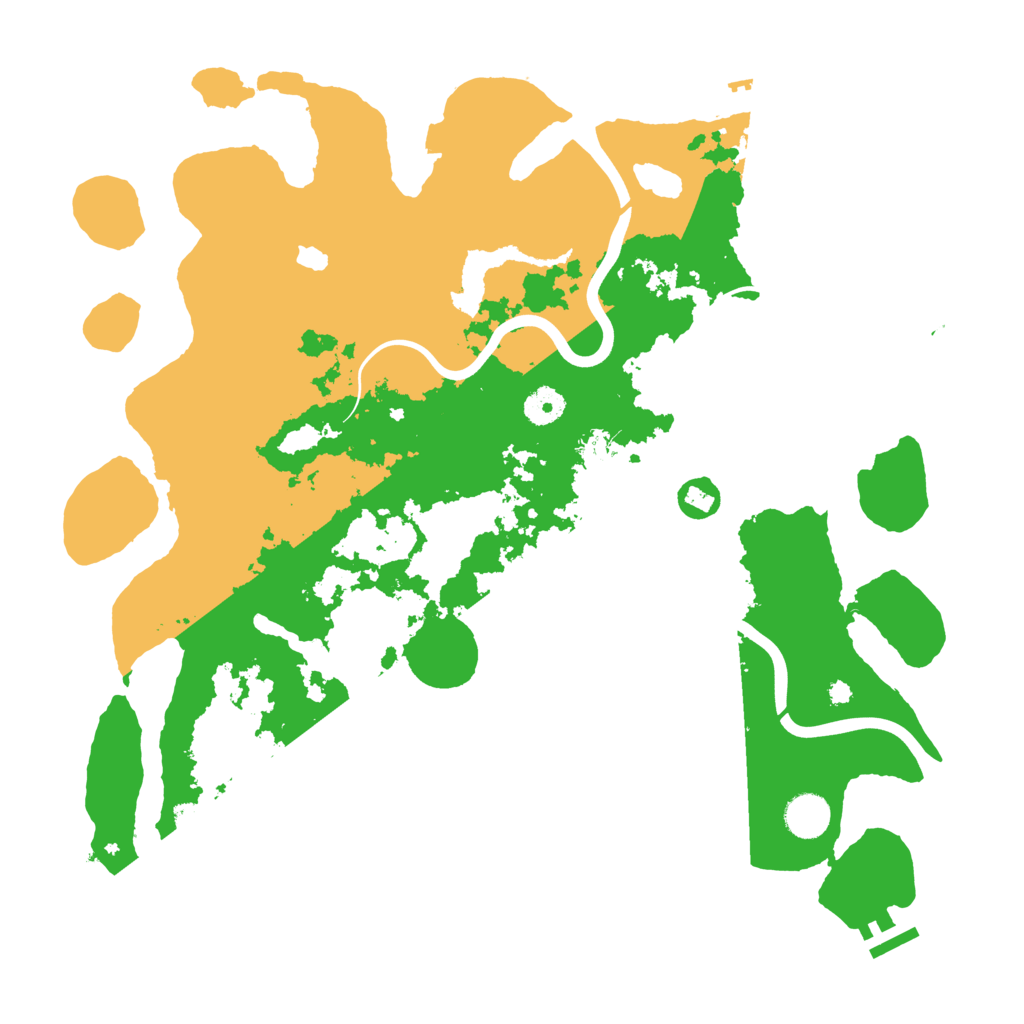 Biome Rust Map: Procedural Map, Size: 4000, Seed: 78731