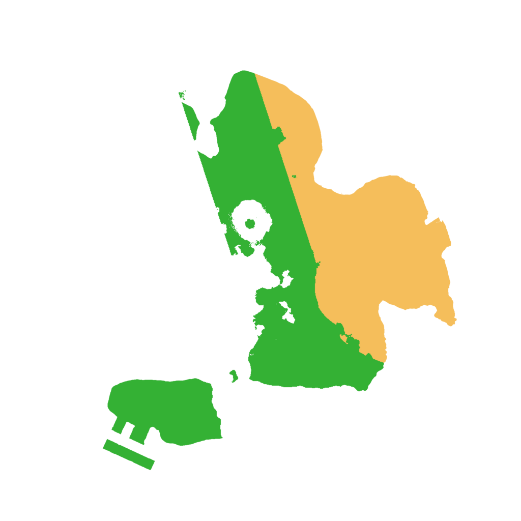 Biome Rust Map: Procedural Map, Size: 2000, Seed: 2062476472