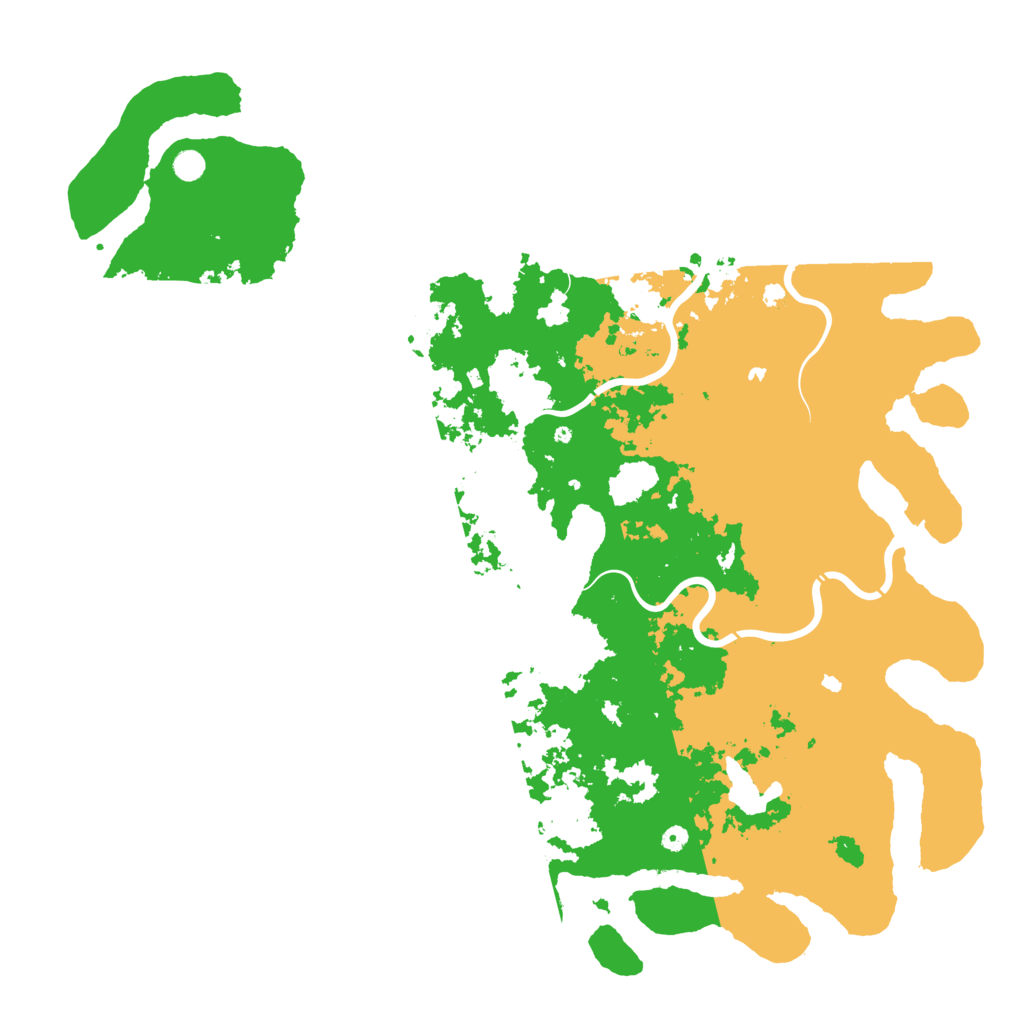 Biome Rust Map: Procedural Map, Size: 6000, Seed: 548244667