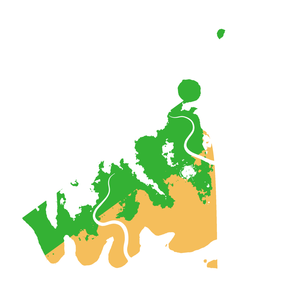 Biome Rust Map: Procedural Map, Size: 3500, Seed: 1362597572