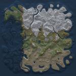 Thumbnail Rust Map: Procedural Map, Size: 4800, Seed: 468047329, 17 Monuments