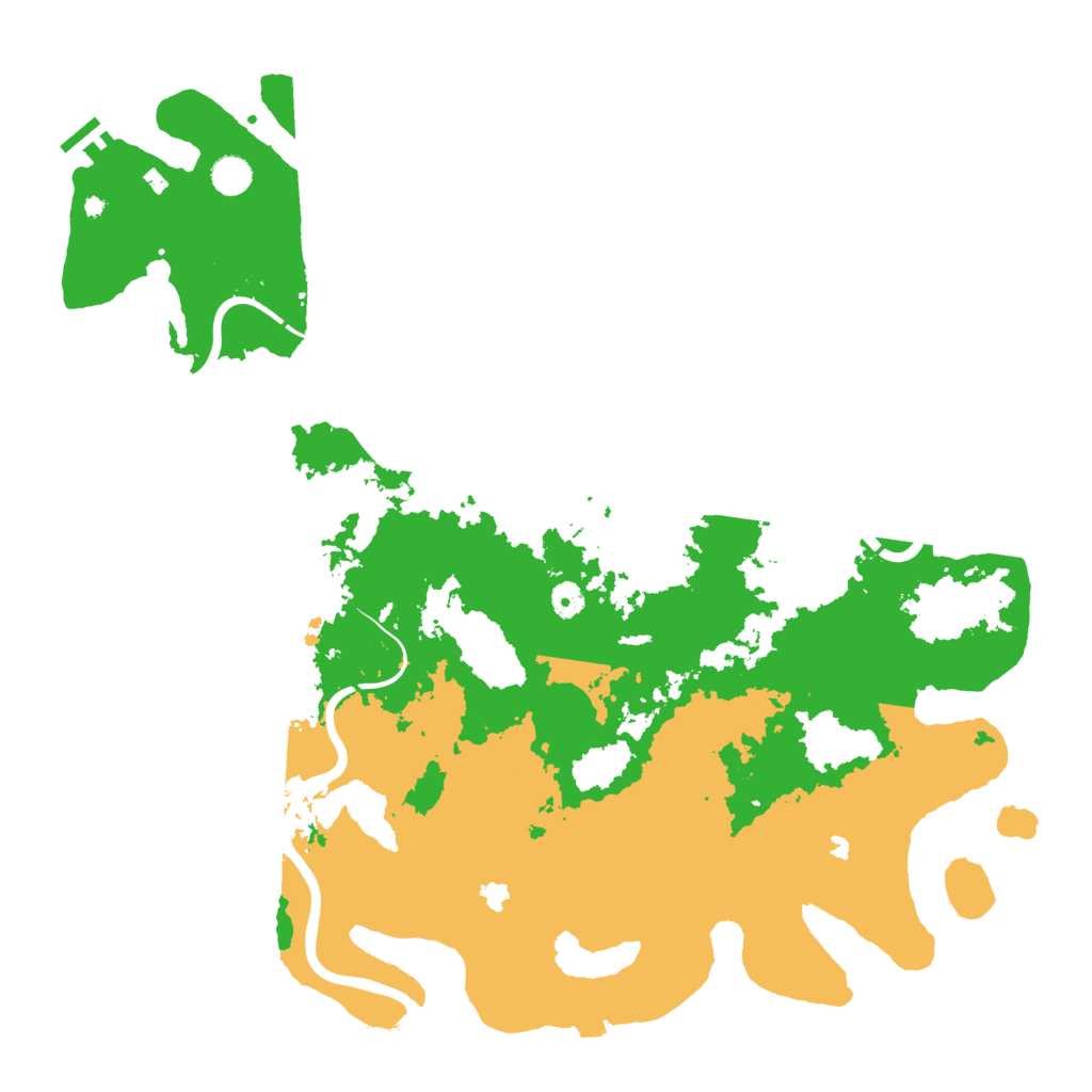 Biome Rust Map: Procedural Map, Size: 4800, Seed: 468047329