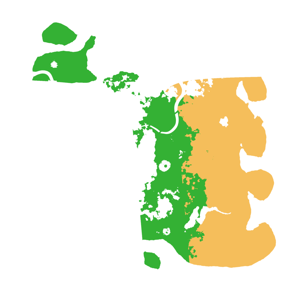 Biome Rust Map: Procedural Map, Size: 4000, Seed: 546589734