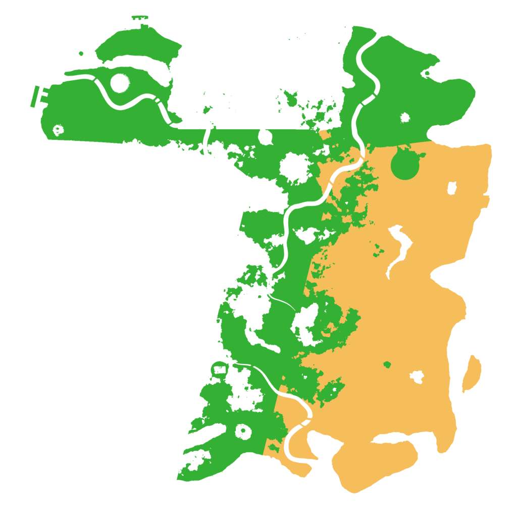 Biome Rust Map: Procedural Map, Size: 4800, Seed: 1531674221