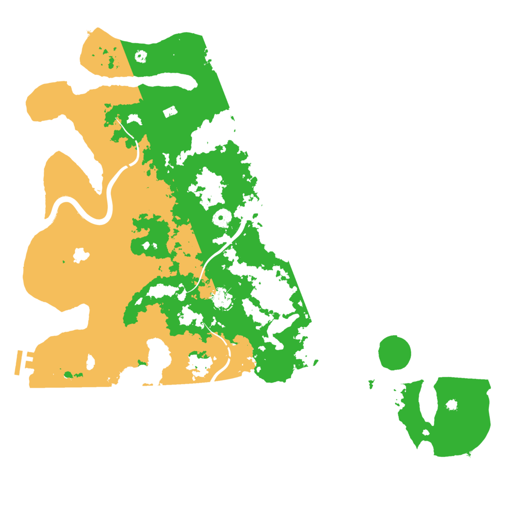 Biome Rust Map: Procedural Map, Size: 4250, Seed: 75451245