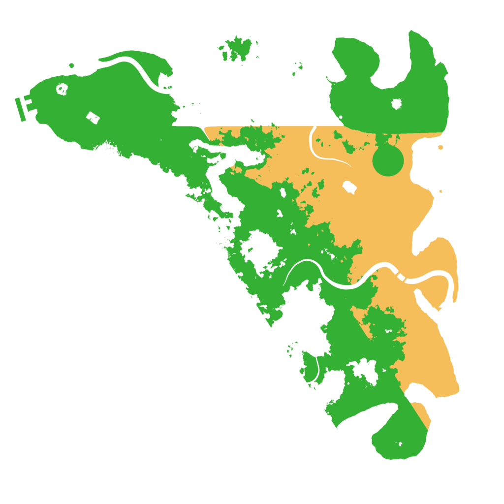 Biome Rust Map: Procedural Map, Size: 4250, Seed: 3756
