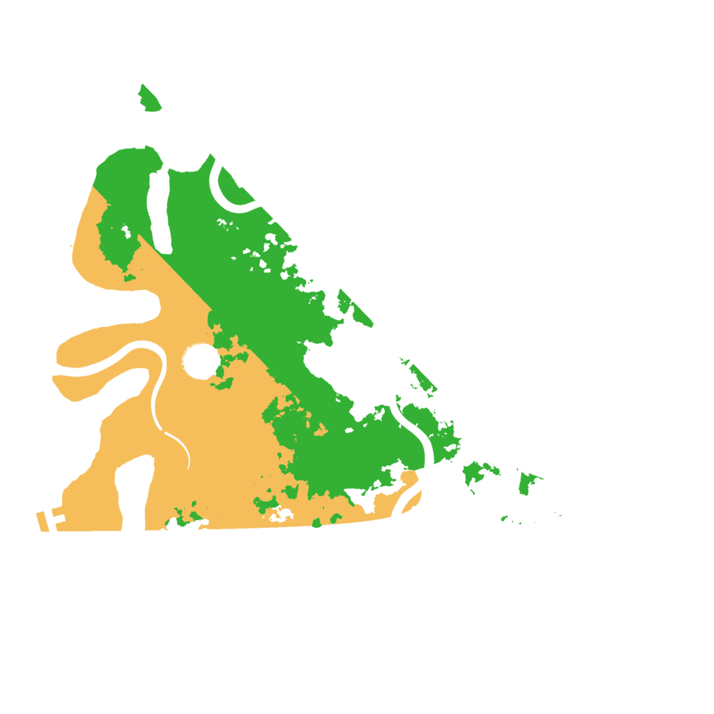 Biome Rust Map: Procedural Map, Size: 3500, Seed: 1440685018