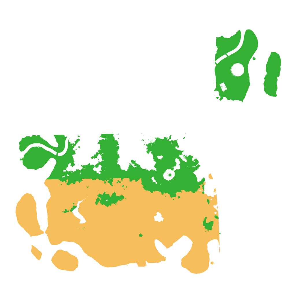 Biome Rust Map: Procedural Map, Size: 4000, Seed: 554618653