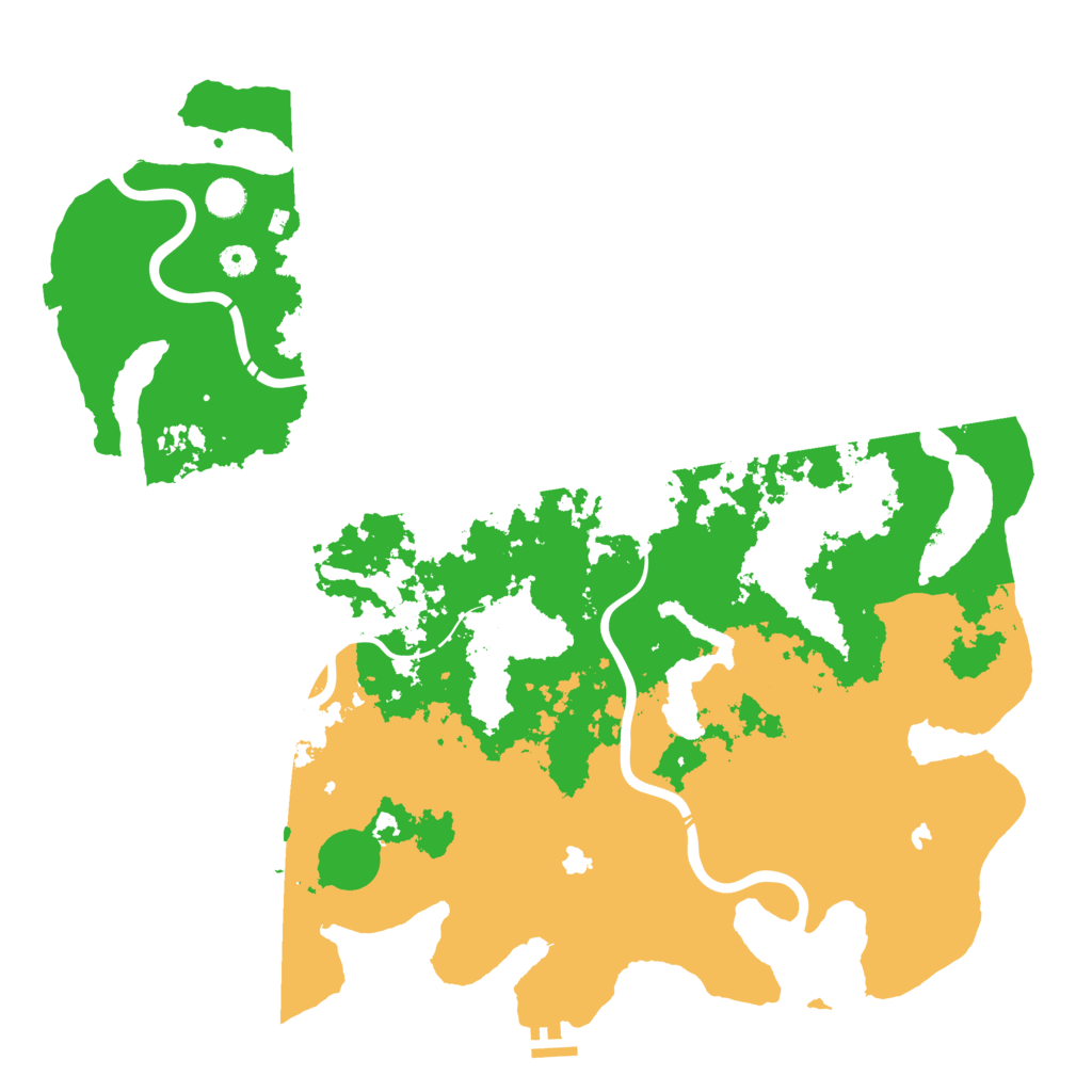 Biome Rust Map: Procedural Map, Size: 4800, Seed: 1209030194