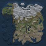 Thumbnail Rust Map: Procedural Map, Size: 4800, Seed: 1209030194, 17 Monuments