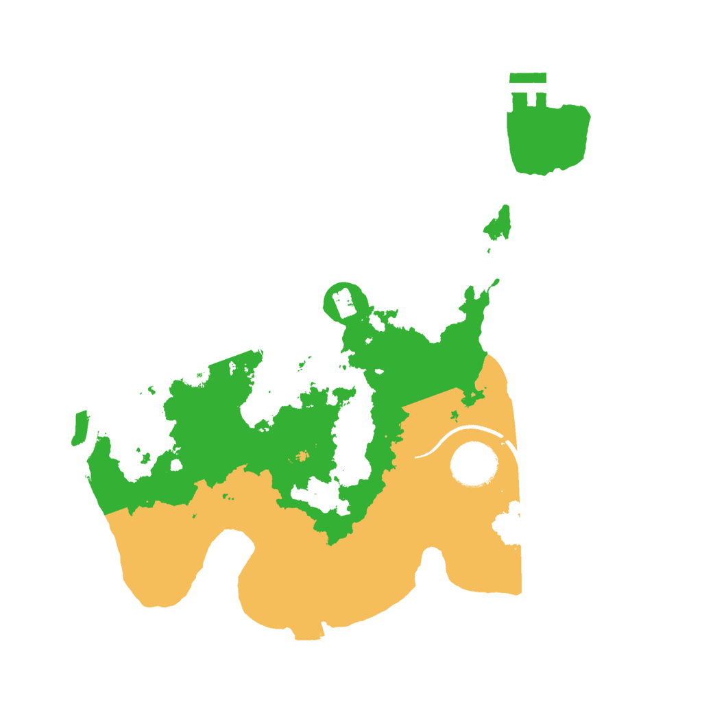 Biome Rust Map: Procedural Map, Size: 2763, Seed: 1506199112