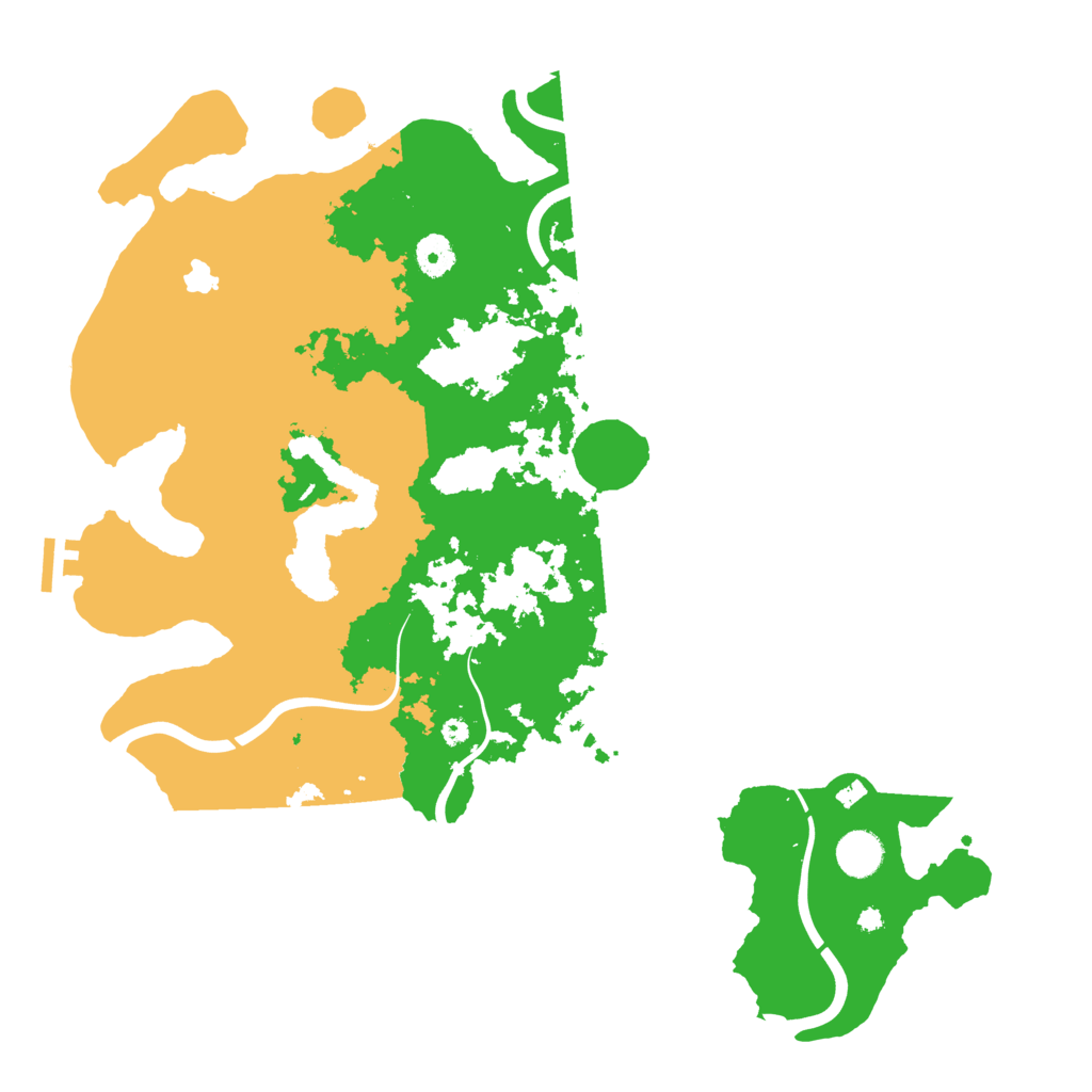 Biome Rust Map: Procedural Map, Size: 4096, Seed: 900908327