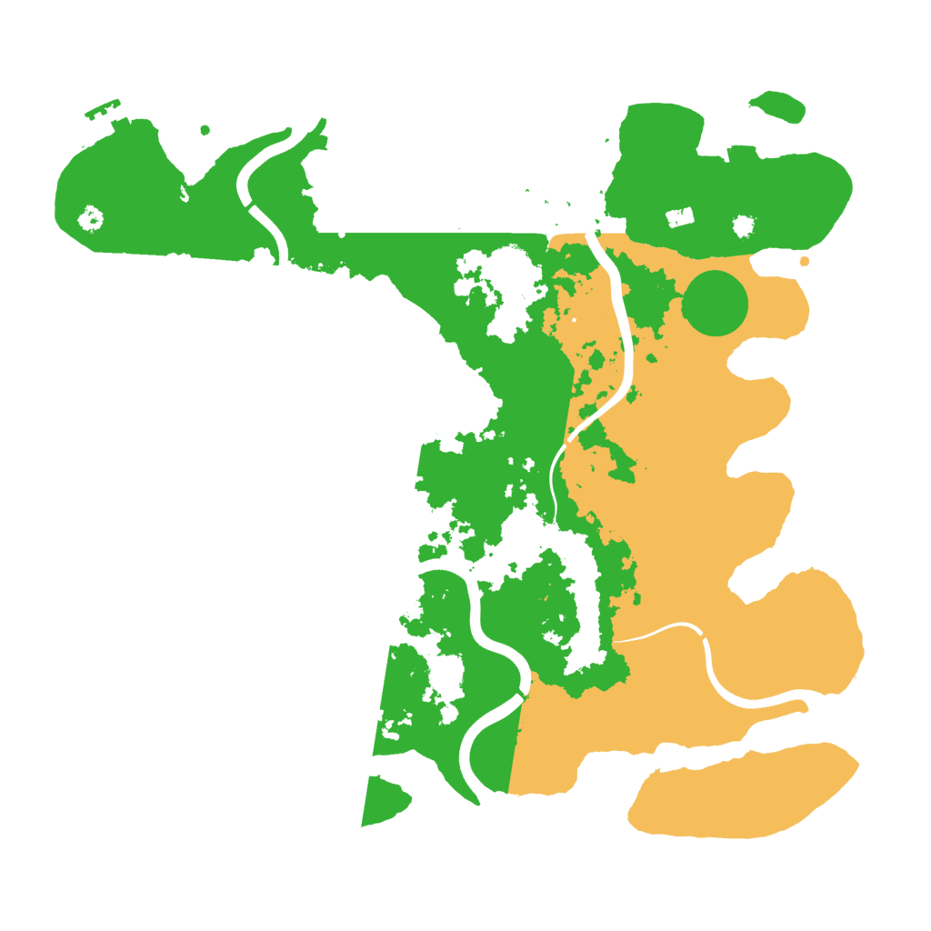 Biome Rust Map: Procedural Map, Size: 3800, Seed: 1708535459