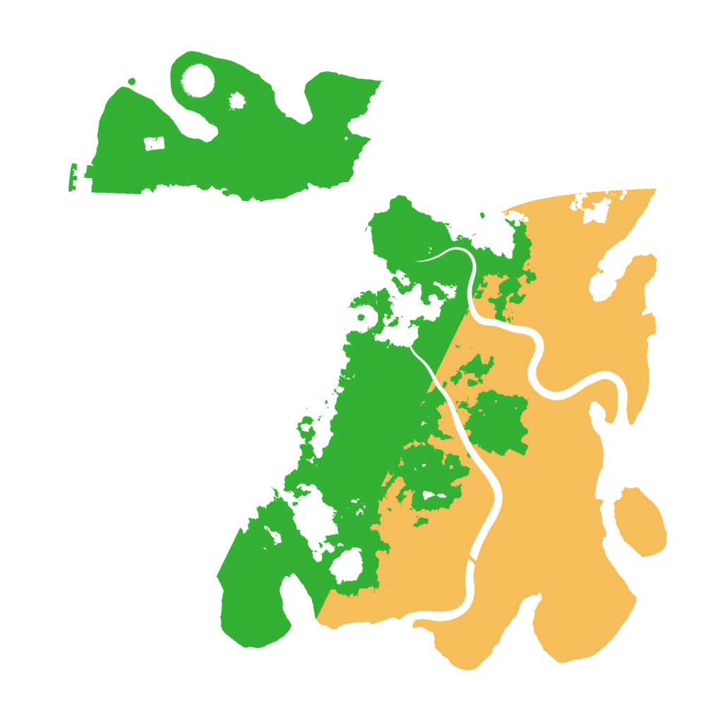 Biome Rust Map: Procedural Map, Size: 3900, Seed: 1084030037