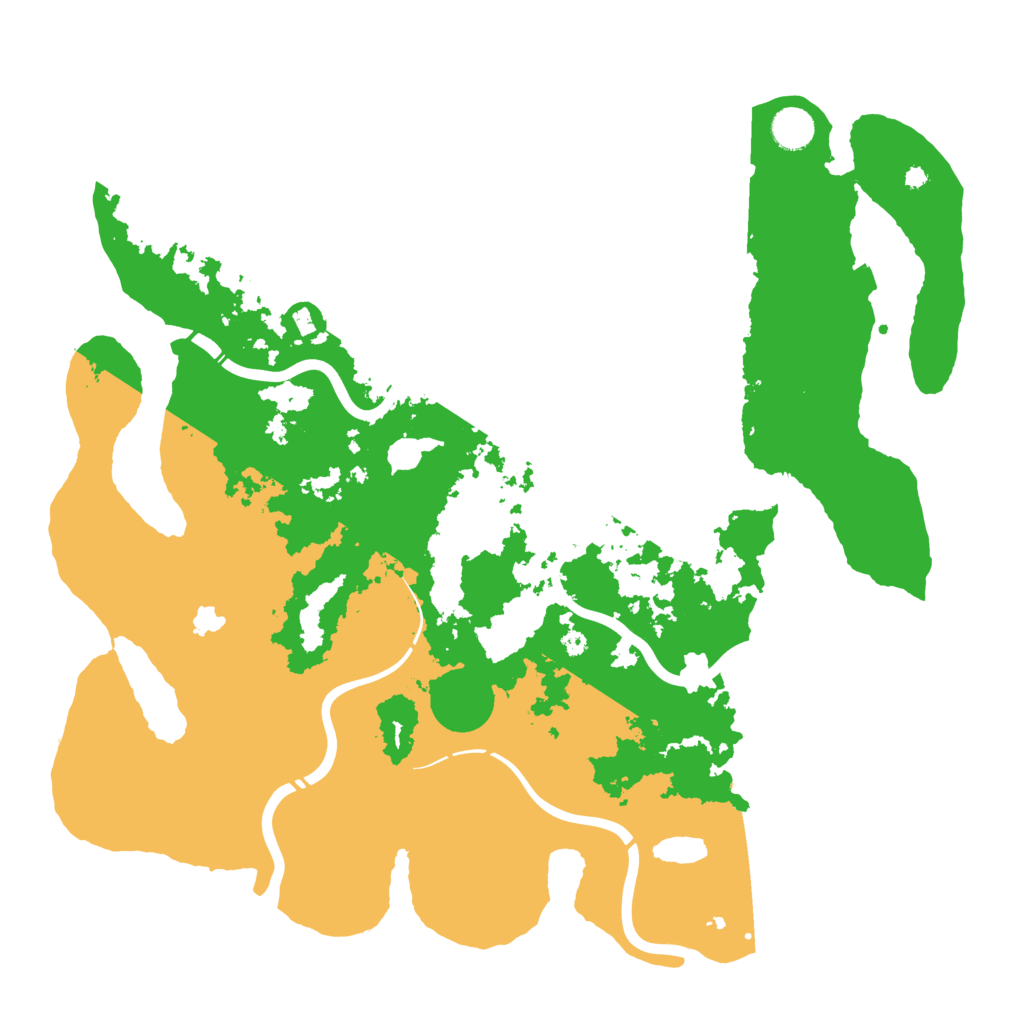 Biome Rust Map: Procedural Map, Size: 4250, Seed: 1384870952