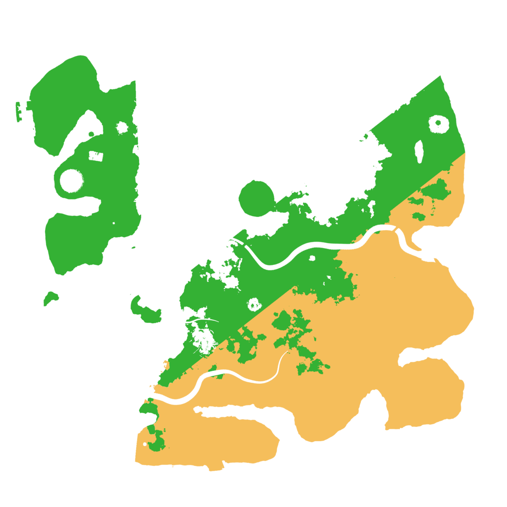Biome Rust Map: Procedural Map, Size: 3850, Seed: 912488733