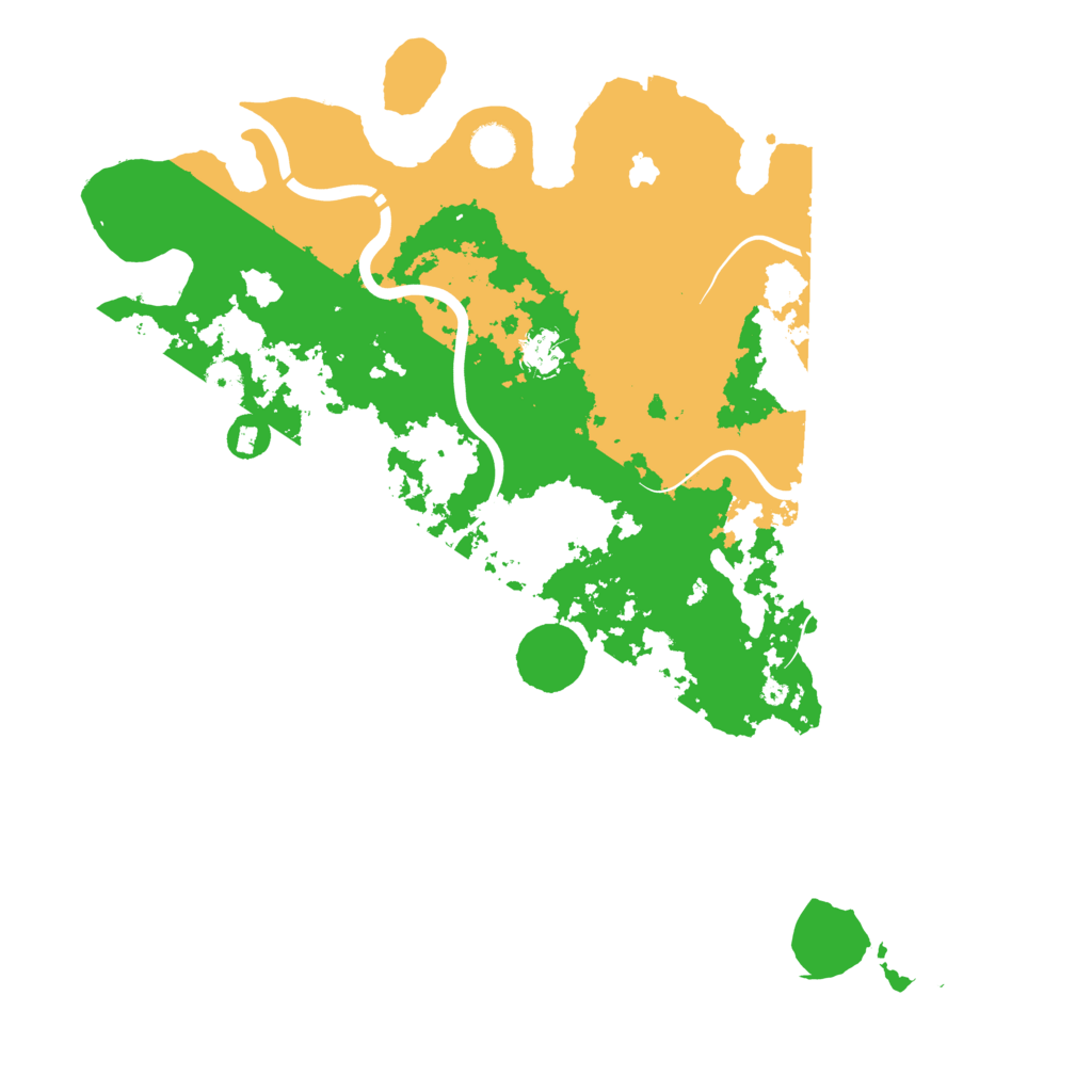 Biome Rust Map: Procedural Map, Size: 4333, Seed: 8052025